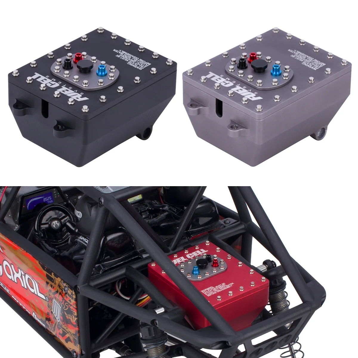 Rc Hobby Grade Truck - 1 adet Alüminyum 1/10 Ölçekli Yakıt