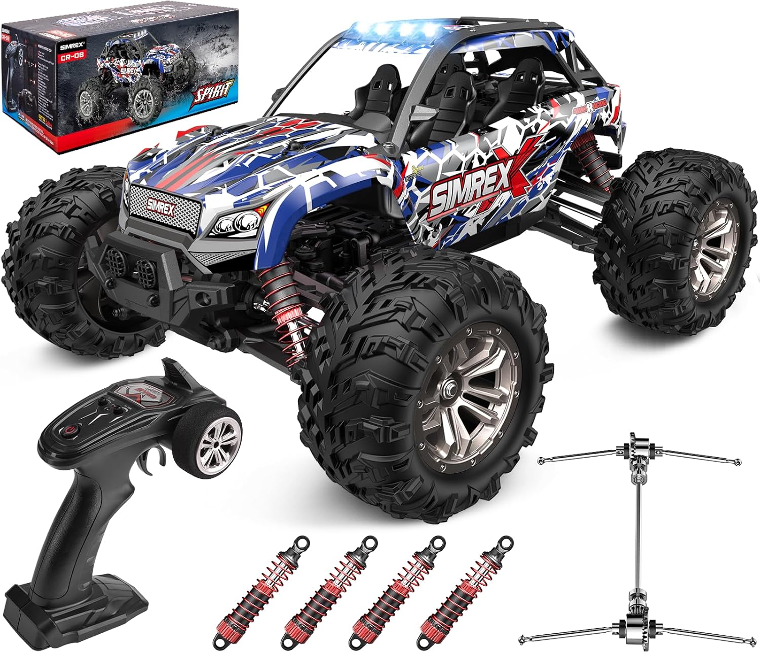 1/16 Ölçekli Hobi Sınıfı 4WD U - Rc Hobby Grade Monster Truck incelemesi ve fiyatı