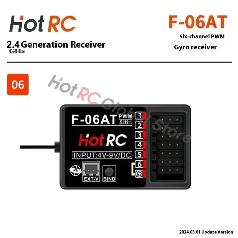 HOTRC 2.4Ghz 4/6/8 Kanal F-04A - Rc Hobby Shops incelemesi ve fiyatı