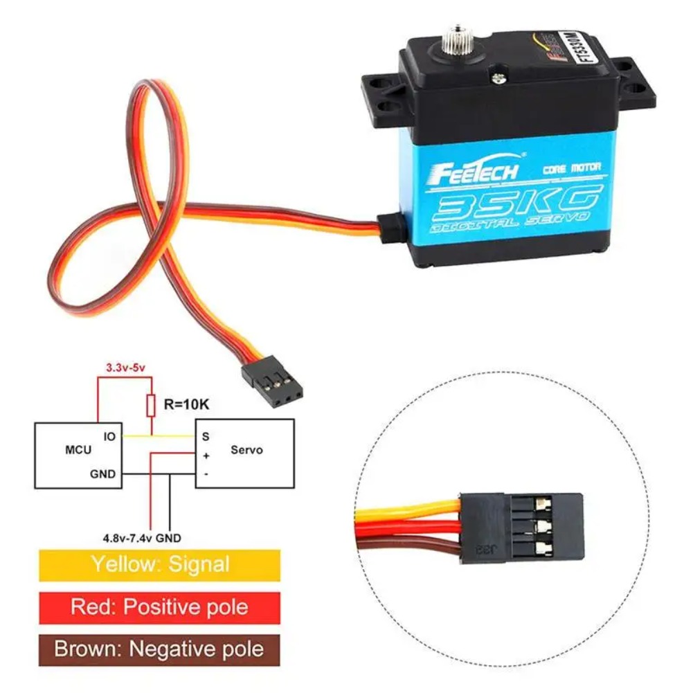 FEETECH FT5330M 35KG Dijital S - Rc Hobby Shops incelemesi ve fiyatı