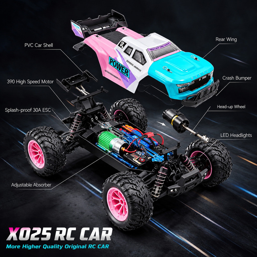X025 RC Kamyonet, 1:16 Ölçekli - Rc Hobby Grade Truck incelemesi ve fiyatı