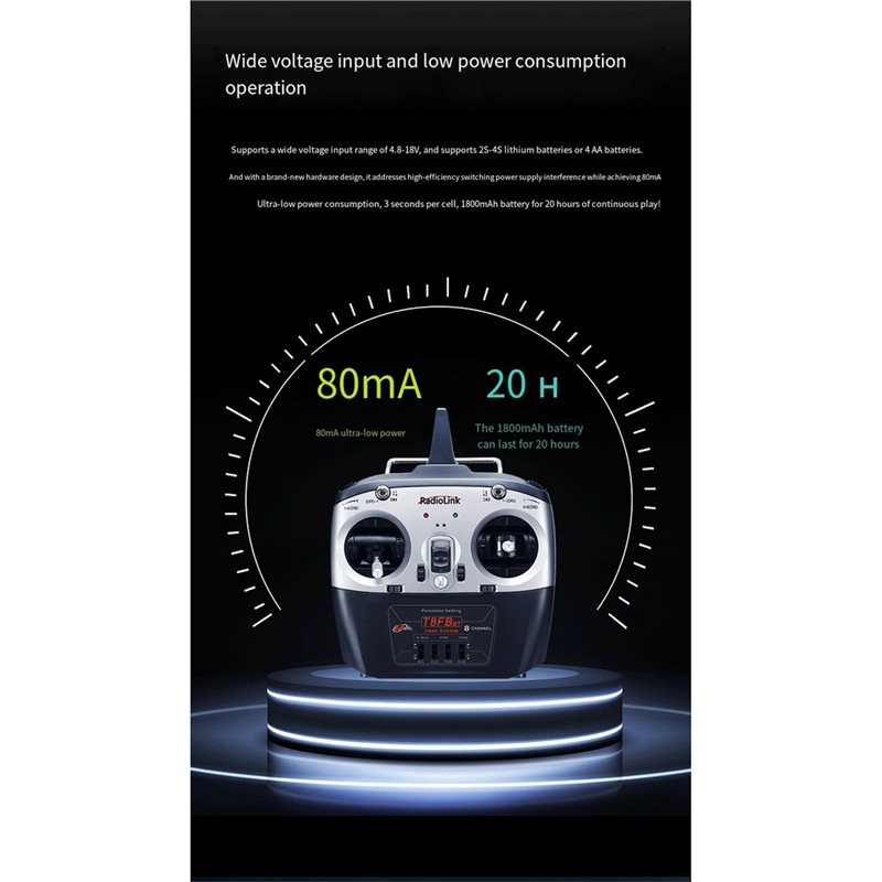 Radiolink T8FB 8CH 2.4Ghz Veri - Receiver Sbus 8Ch incelemesi ve fiyatı