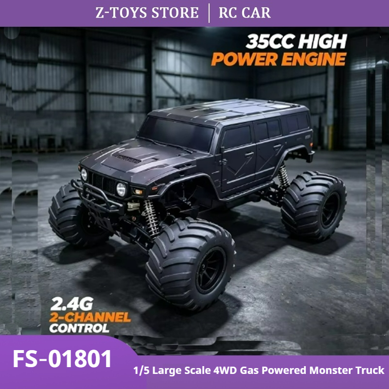 FS‑01801 1/5 Ölçekli 4WD Benzi - Rc Hobby Grade Monster Truck incelemesi ve fiyatı