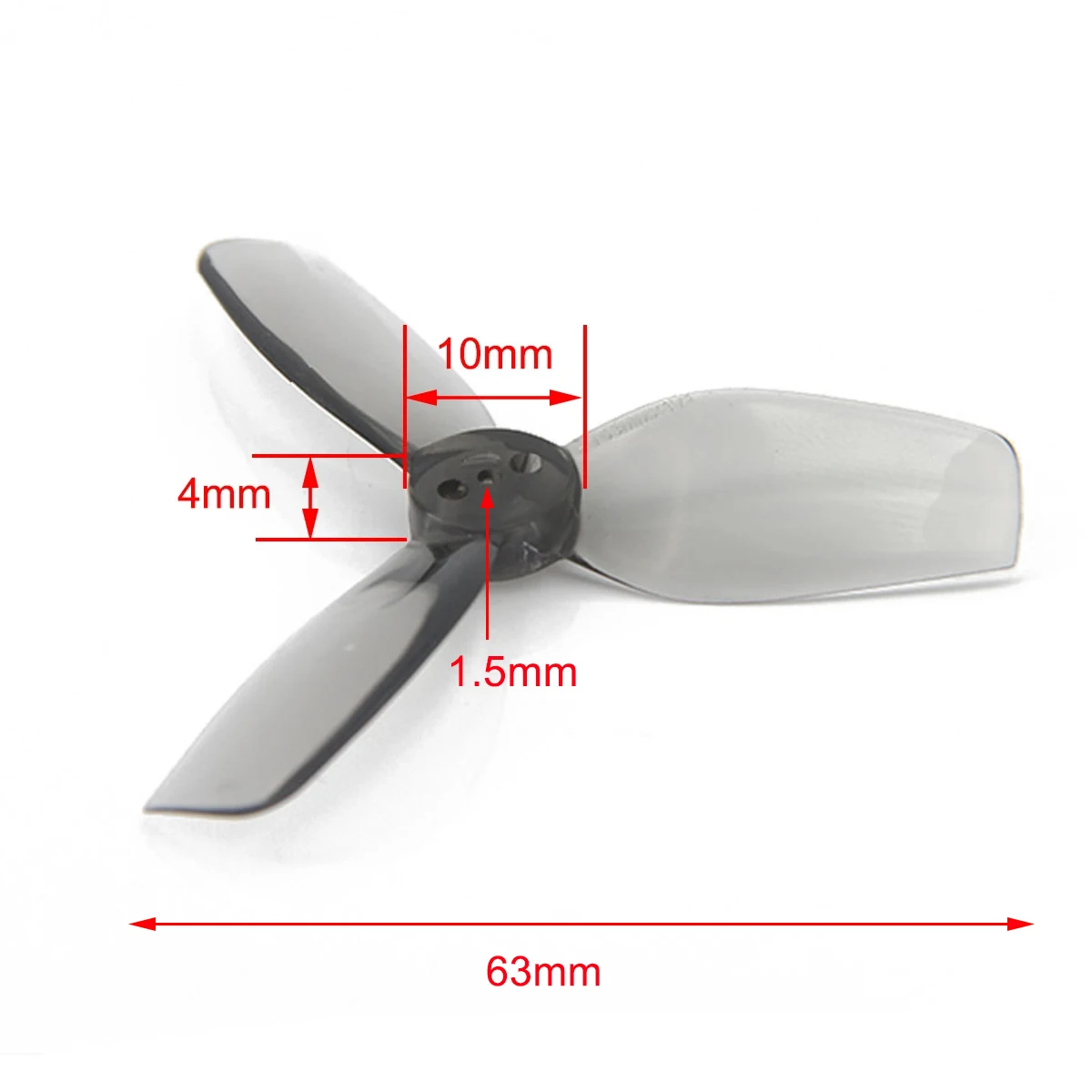 NEEBRC 2/4/8 Çift 2.5 inç 63mm - Rc Plane Hobby Zone incelemesi ve fiyatı