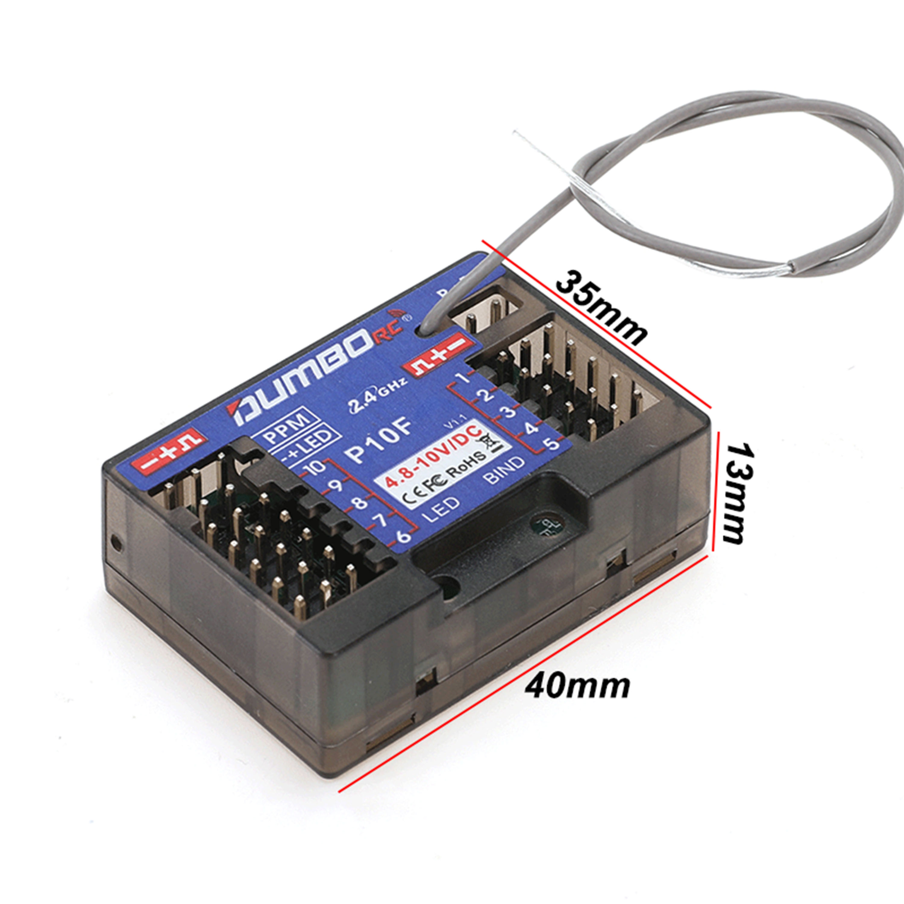 DUMBORC P10F P10FG 10CH 2.4 GH - Rc Hobby Shops incelemesi ve fiyatı