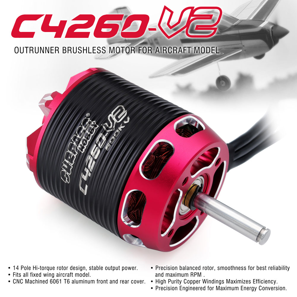 SURPASS HOBBY C4240 750KV/850K - Rc Hobby Motor incelemesi ve fiyatı